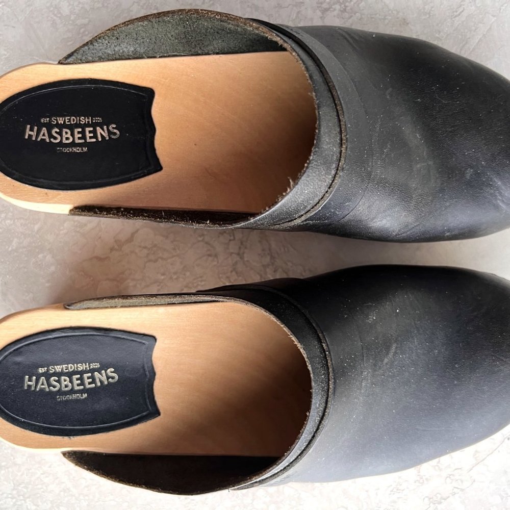 Hasbeen Husband Clogs sz 39